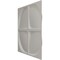 Ekena Millwork 19 5/8in. W x 19 5/8in. H Edmund EnduraWall Decorative 3D Wall Panel Covers 2.67 Sq. Ft. WP20X20EUGBW - alternate 6